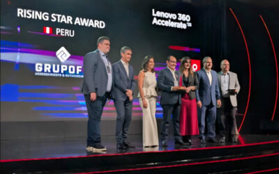 Grupo FG recibe el premio Lenovo Rising Star Award – Perú en el Lenovo 360 Accelerate 2025